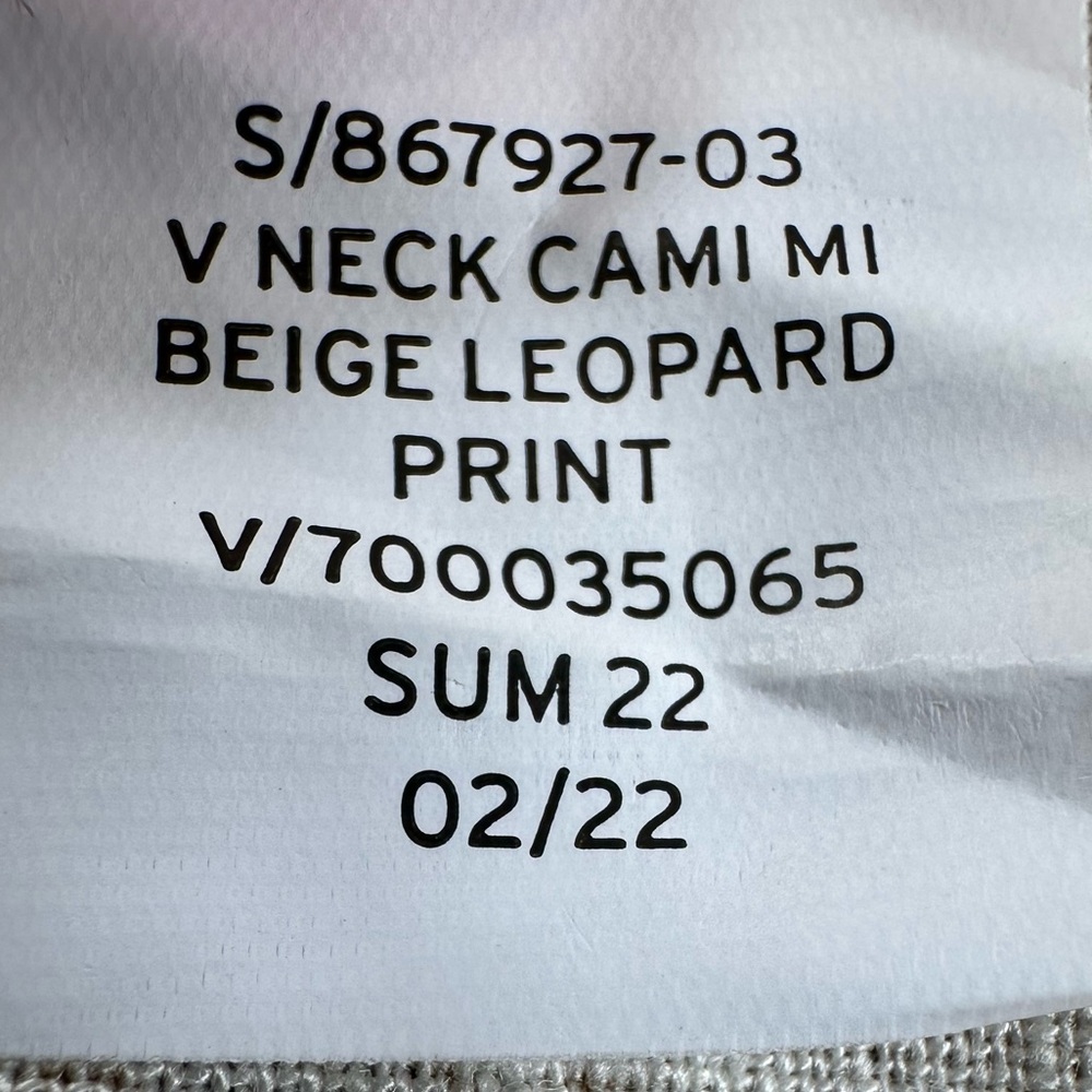 NWT Gap Women’s Linen Blend Cami Midi Dress Beige Leopard Print Size 6 - Picture 13 of 14